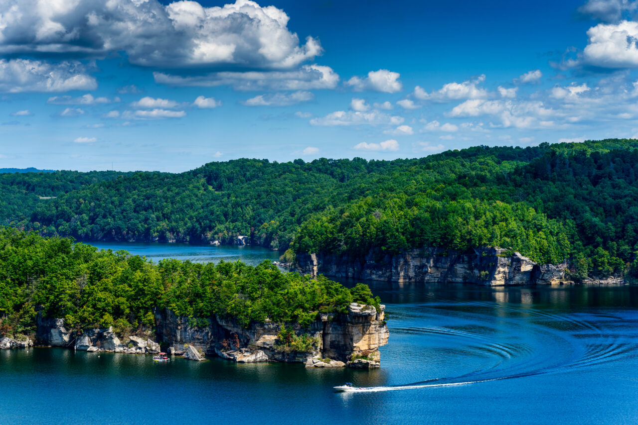 Summersville Lake climbing