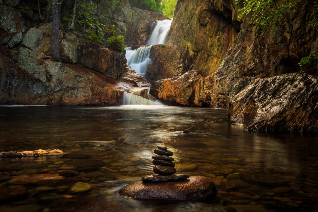 Smalls Falls in Maine